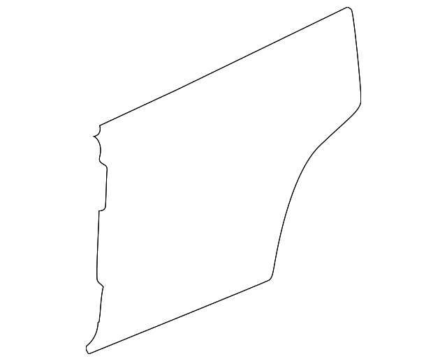 15242066 Деталь EXTERIOR PANEL, LEFT