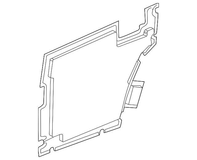 22700472 Деталь INSULATOR, RIGHT