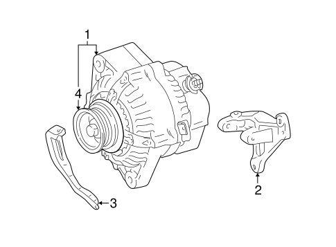 ELECTRICAL/ALTERNATOR for 2000 Toyota Solara #1