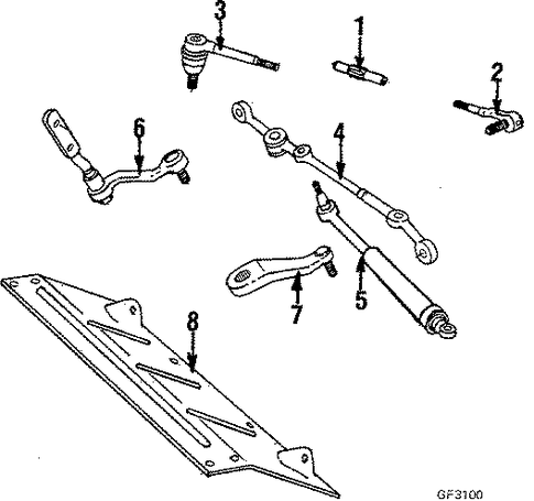 Jimmy S15 STEERING GEAR & LINKAGE 5