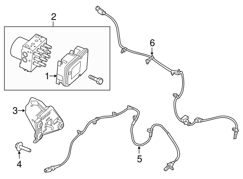 Electrical/ABS Components for 2013 Ford Edge #2