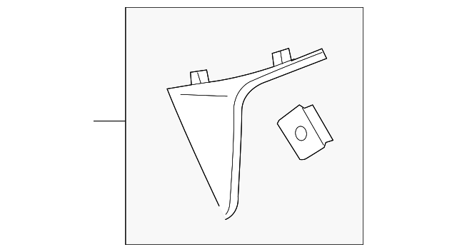 EJ7Z-7844210-A Деталь SIDE SUPPORT, RIGHT