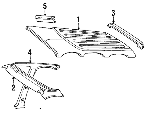 V1500 Suburban ROOF & COMPONENTS
