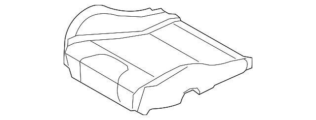 CR3Z-63632A23-C Деталь SEAT CUSHION PAD, LEFT