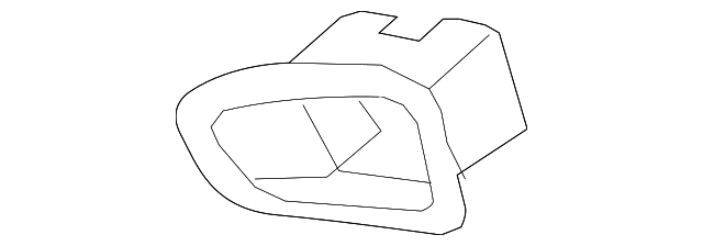 CR3Z-6360220-CA Деталь TRIM BEZEL, RIGHT