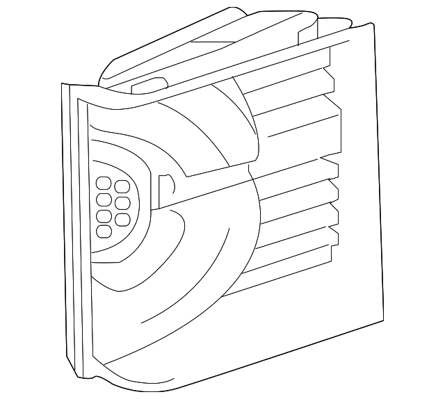 LR060897 Деталь TAIL LAMP, RIGHT