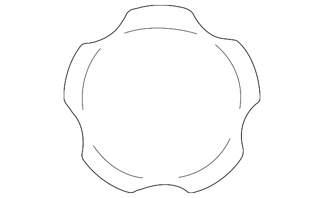 YF4Z1130CA CENTER CAP