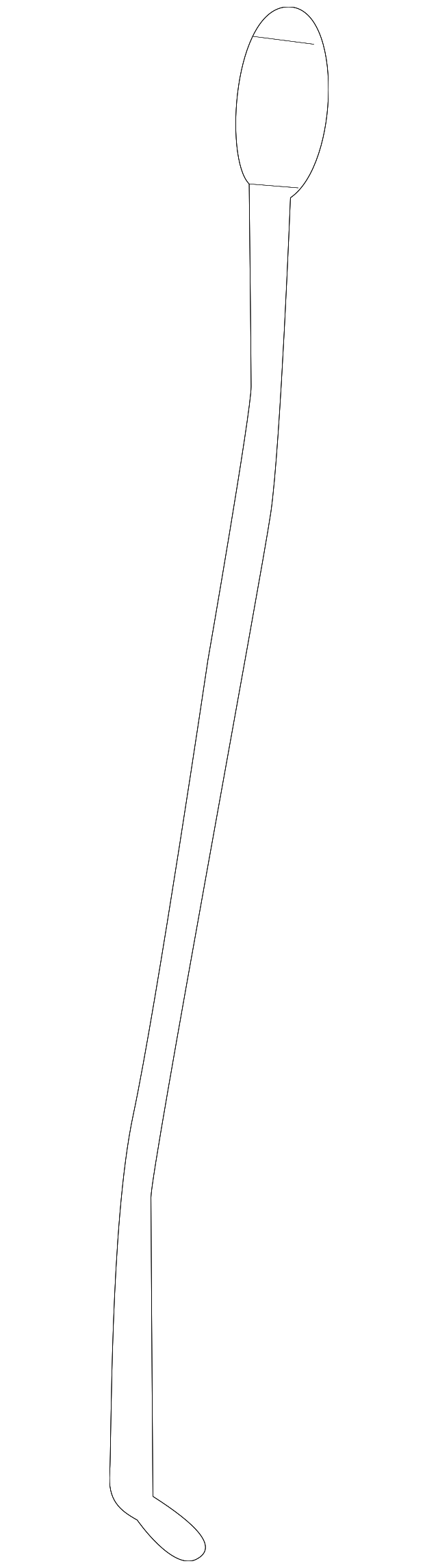 ELZ000030PUY Деталь LOCK ROD, LEFT
