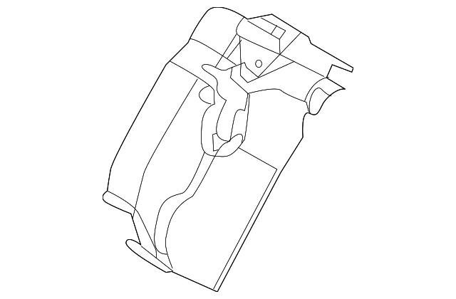 FQD500060 Деталь LOCK COVER, RIGHT