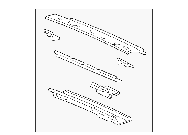 10322647 Деталь HEADER PANEL