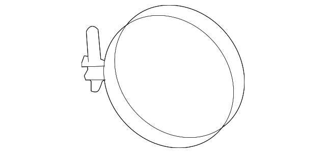 88969116 Деталь REAR DUCT CLAMP