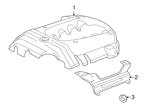 XF ENGINE APPEARANCE COVER