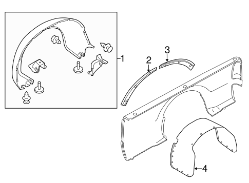 Body/Fender for 2011 Ford F-250 Super Duty #1