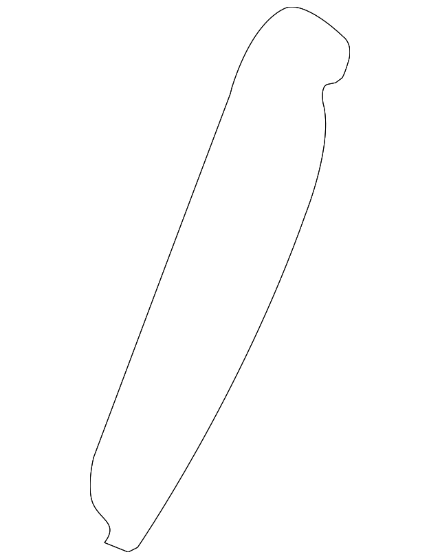 39809482 Деталь OUTER COVER, LEFT