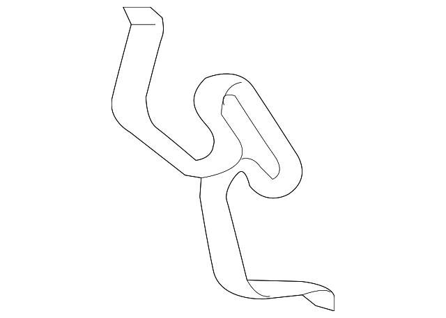 T4N7525 Деталь CALIPER SPRING, RIGHT