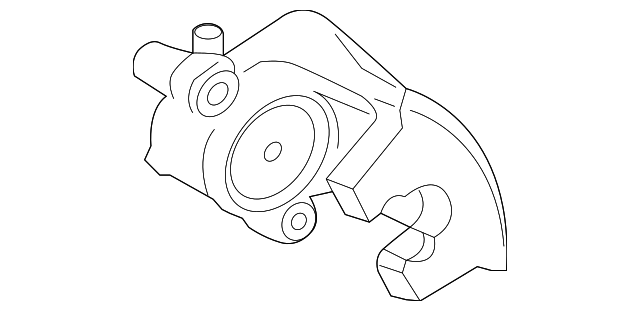 T2H7446 Деталь CALIPER, RIGHT