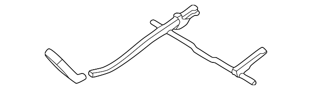 996-521-621-01 Деталь ADJUST LEVER, LEFT
