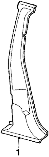 Topaz CENTER PILLAR