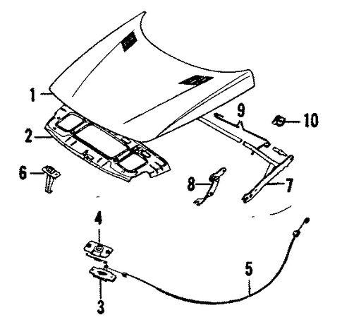 900 HOOD & COMPONENTS