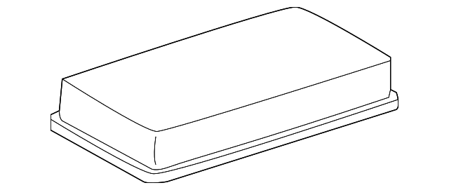 15401179 Деталь FUSE BOX UPPER COVER