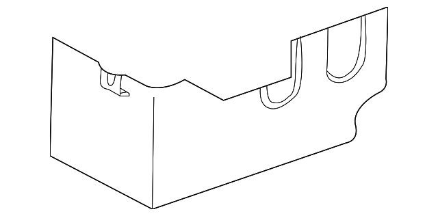 15319556 Деталь FUSE BOX LOWER COVER