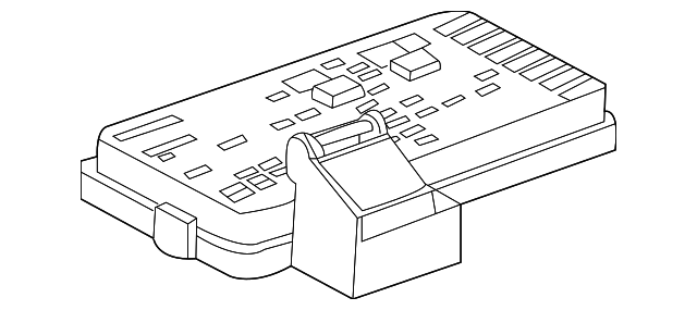 15358341 Деталь FUSE BOX