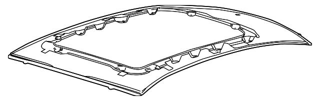DA5Z-5450202-A Деталь ROOF PANEL