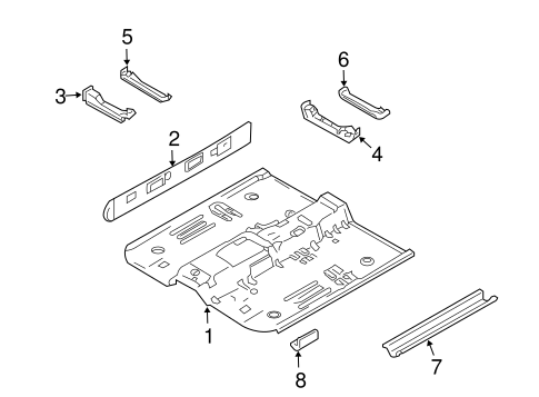 S40 FLOOR & RAILS