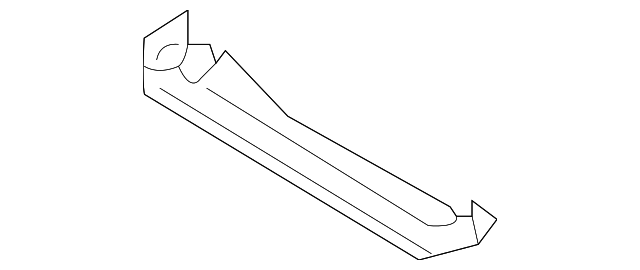 30853868 Деталь REAR CROSSMEMBER, RIGHT