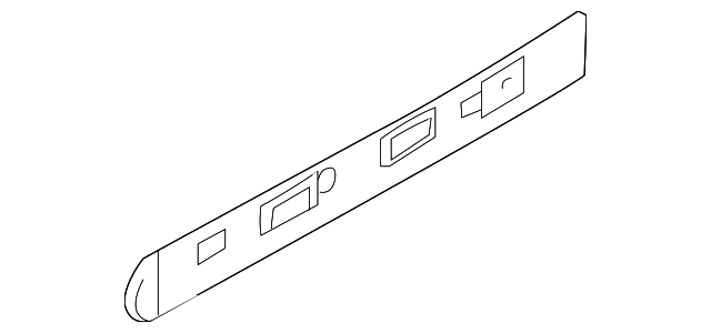 30872458 Деталь INNER ROCKER, LEFT