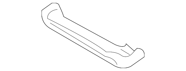 30853867 Деталь REAR CROSSMEMBER, LEFT