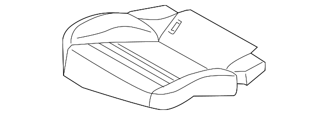 970-522-162-C7-DAO Деталь CUSHION COVER, RIGHT