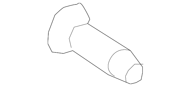 W705783S442 Деталь CHECK SCREW, LEFT