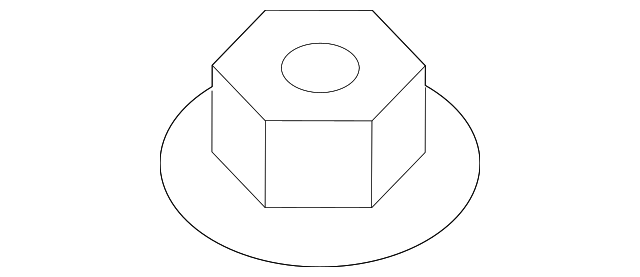 -W520201-S450B Деталь LOWER TRACK NUT, LEFT