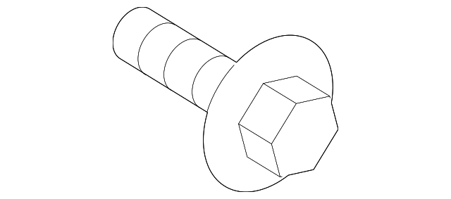 -W708670-S307 Деталь INNER COVER SCREW, LEFT