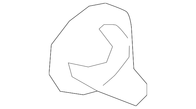 DT1Z-0923-B Деталь CHECK CAP, LEFT
