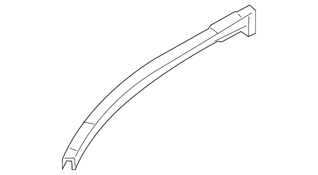 DT1Z-6125006-B Деталь UPPER TRACK, RIGHT