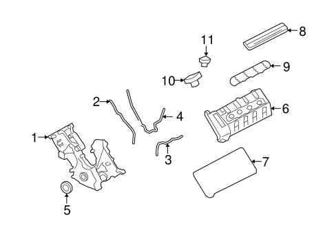 Mustang VALVE & TIMING COVERS