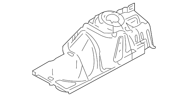 AR3Z16055A Деталь APRON ASSY, LEFT