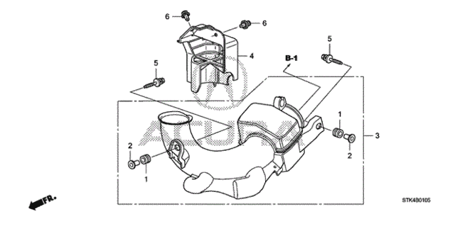 Air Intake Cover for 2008 Acura RDX #0