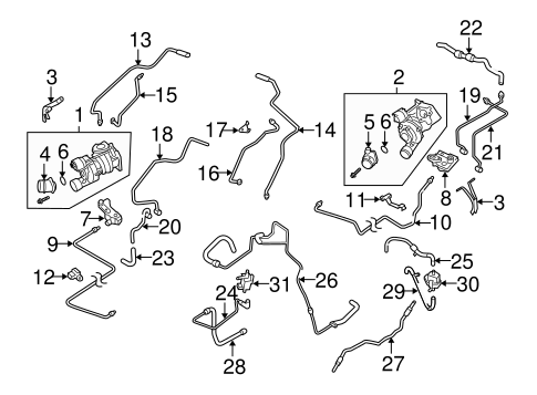 Cayenne TURBOCHARGER & COMPONENTS