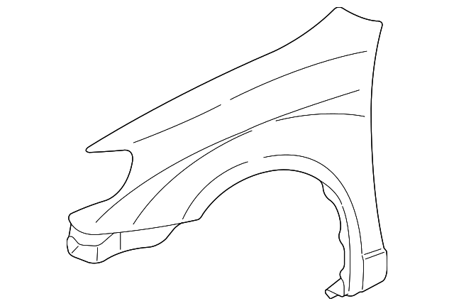 88969695 Деталь FENDER, LEFT