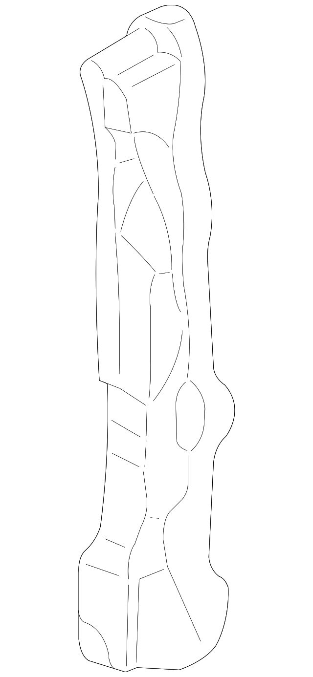 88970768 Деталь FENDER REAR SEAL, RIGHT