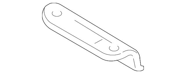 88972194 Деталь FENDER LINER DEFLECTOR, RIGHT