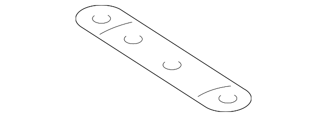 88973660 Деталь FENDER LINER RETAINER, RIGHT