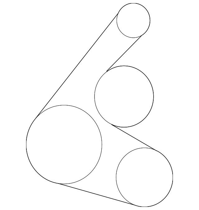 19185652 Деталь SERPENTINE BELT
