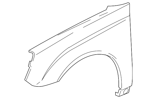 10398517 Деталь FENDER, RIGHT