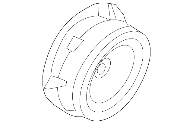 FA1Z-18808-FA Деталь FRONT DR SPEAKER, LEFT