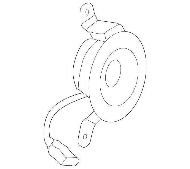 FA1Z-18808-E Деталь FRONT DR SPEAKER, LEFT