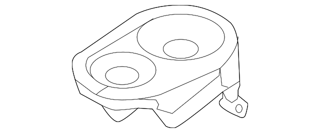 FA1Z-18808-CA Деталь INST PNL SPEAKER